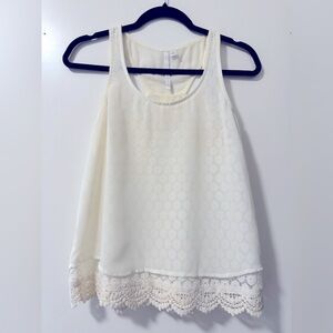 Lace Tank Top